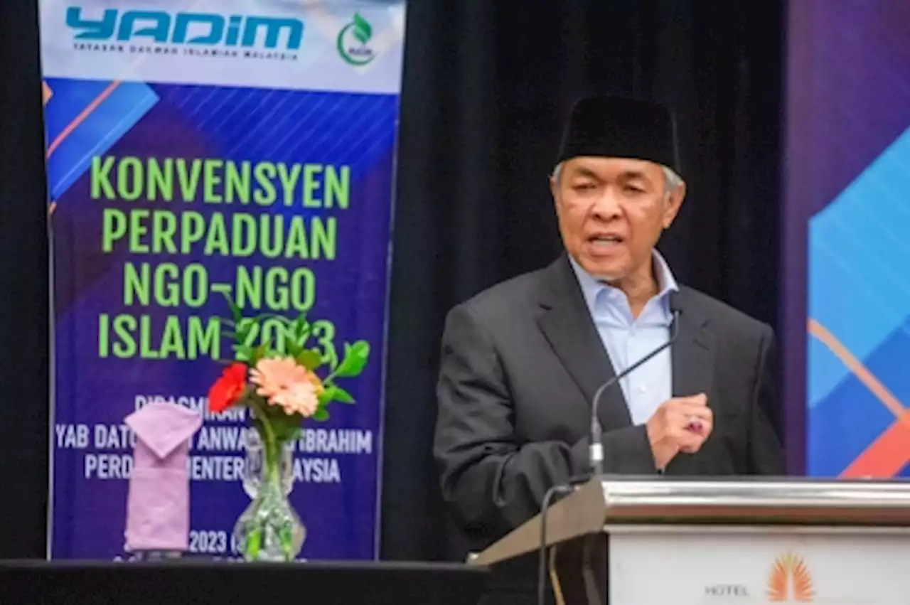 Zahid announces formation of PM-led 'Madani Council' which will support Islamic groups, scholars