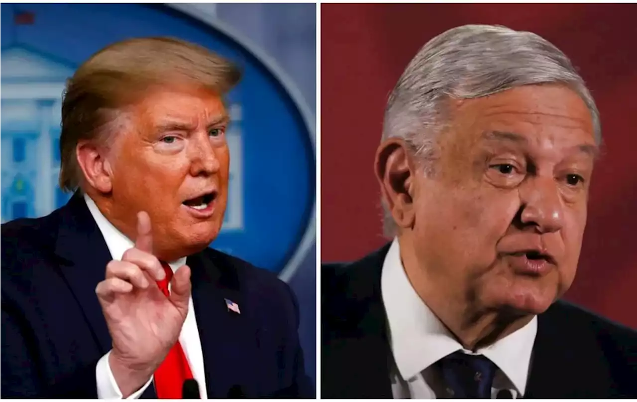 Si detienen a Trump es porque no lo quieren en la boleta: AMLO