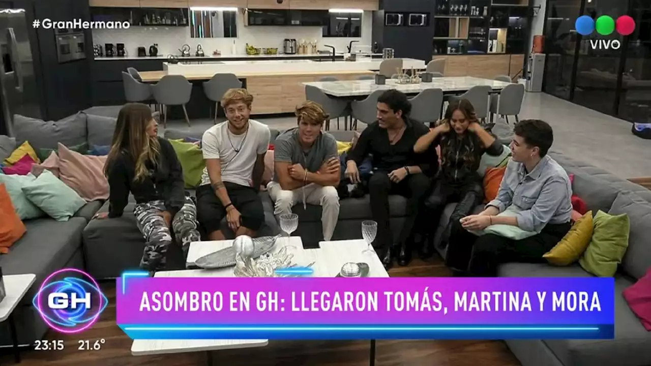 Gran Hermano: volvieron Holder, Martina y Mora, y comenzó la campaña para los finalistas