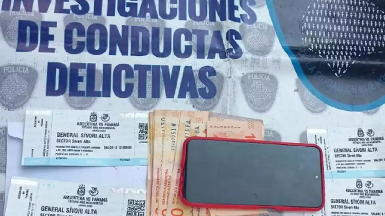 Incautaron entradas para Argentina-Panamá destinadas a la reventa