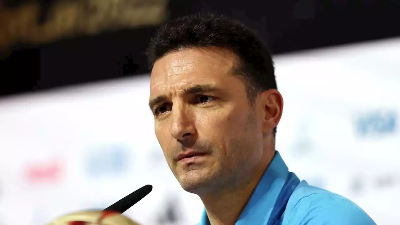 Lionel Scaloni: 'No me levanto todas las mañanas que soy campeón del mundo'