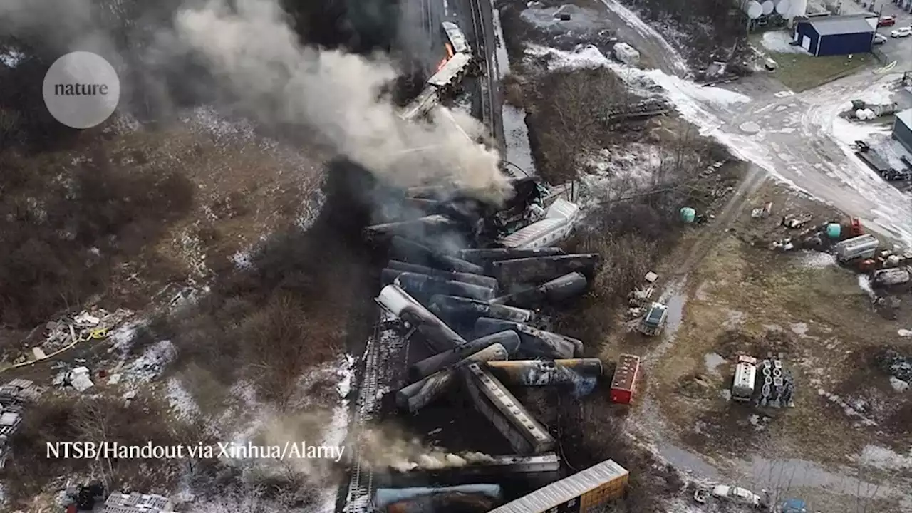 Ohio train derailment: scientists scan for lingering toxics