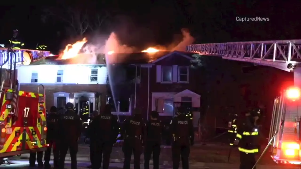 4 Firefighters Injured After Floor Collapses During Blaze in Chicago Neighborhood