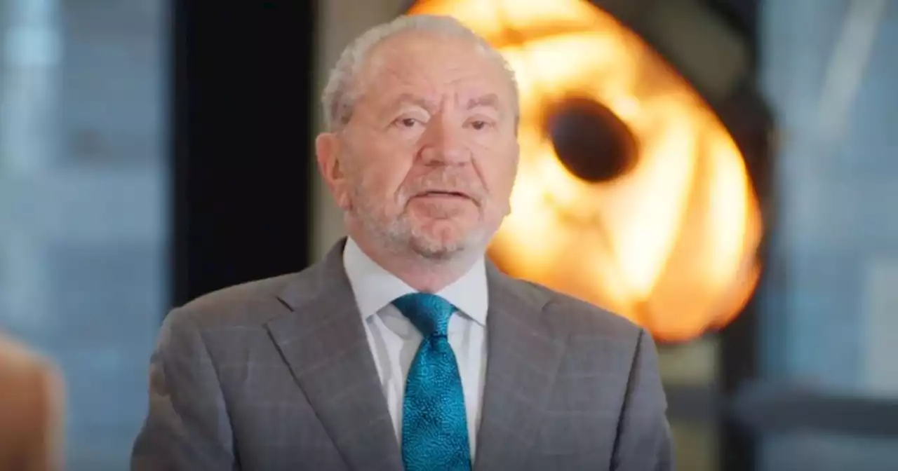 Lord Alan Sugar's issues statement over The Apprentice's future