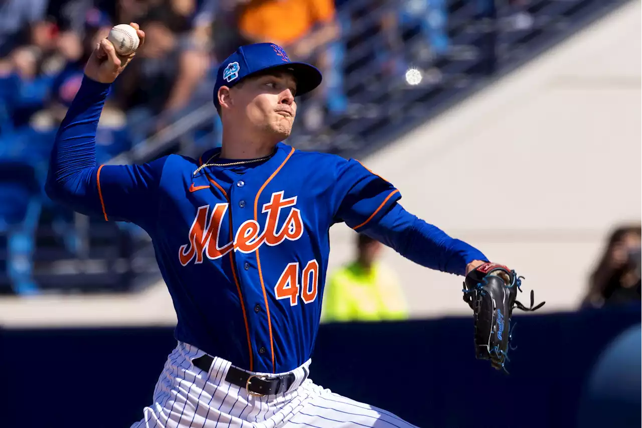 Mets reliever Drew Smith extends strong spring by striking out side