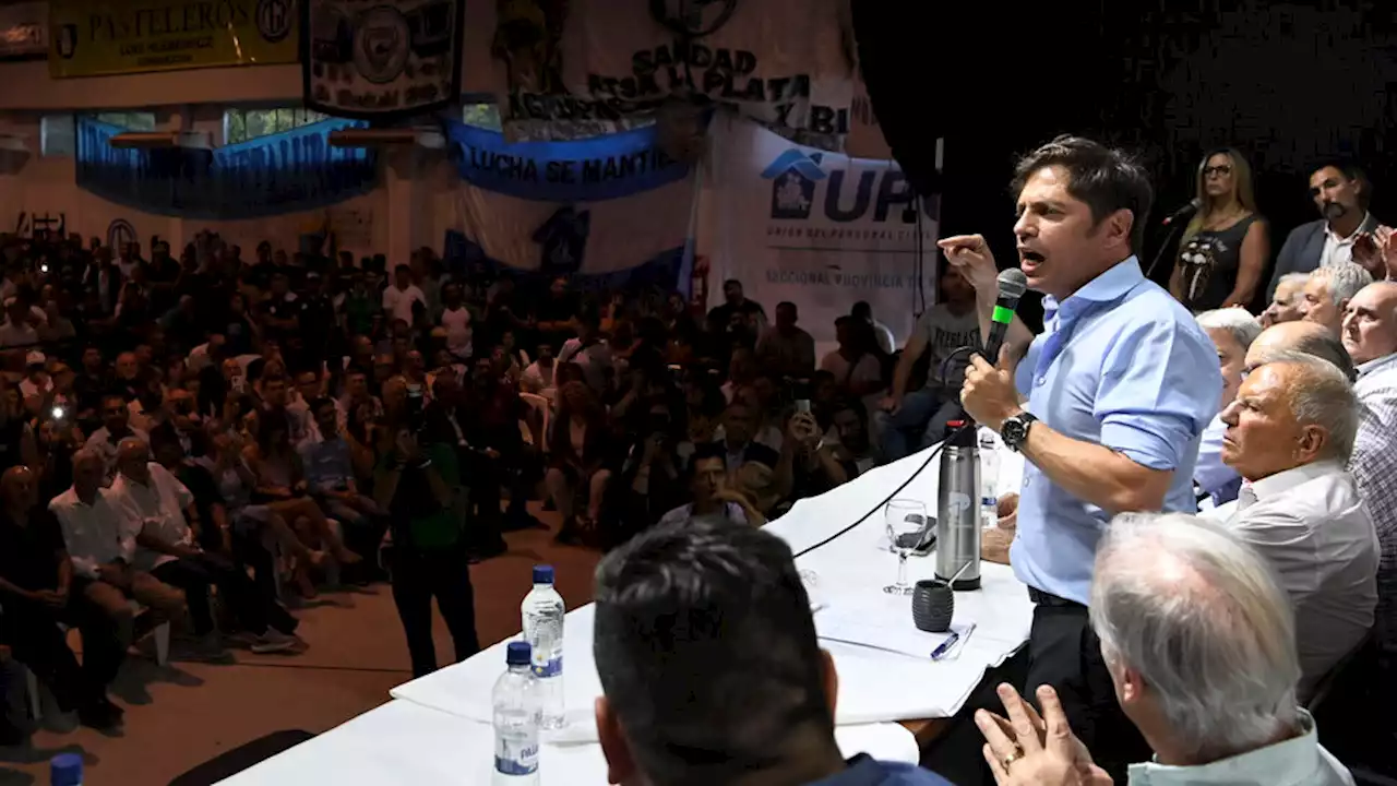 Kicillof recibió el respaldo de la CGT Regional La Plata, Berisso y Ensenada | Para su reelección