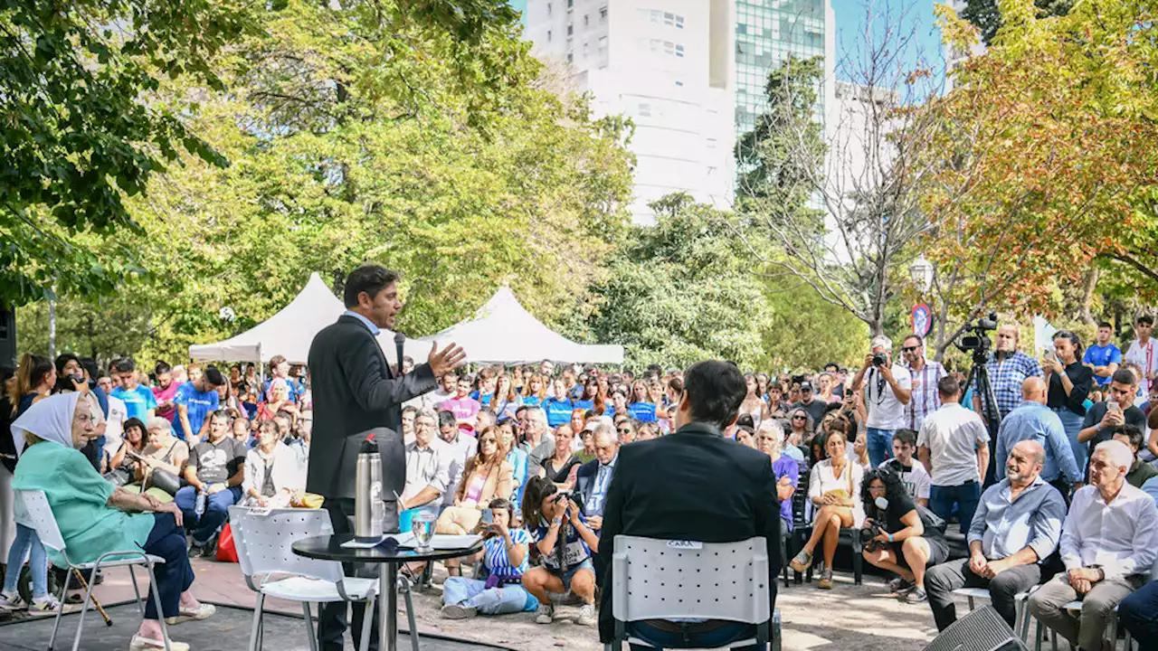 Kicillof: 'Su lucha es nuestra lucha' | Homenaje a Madres y Abuelas de Plaza de Mayo