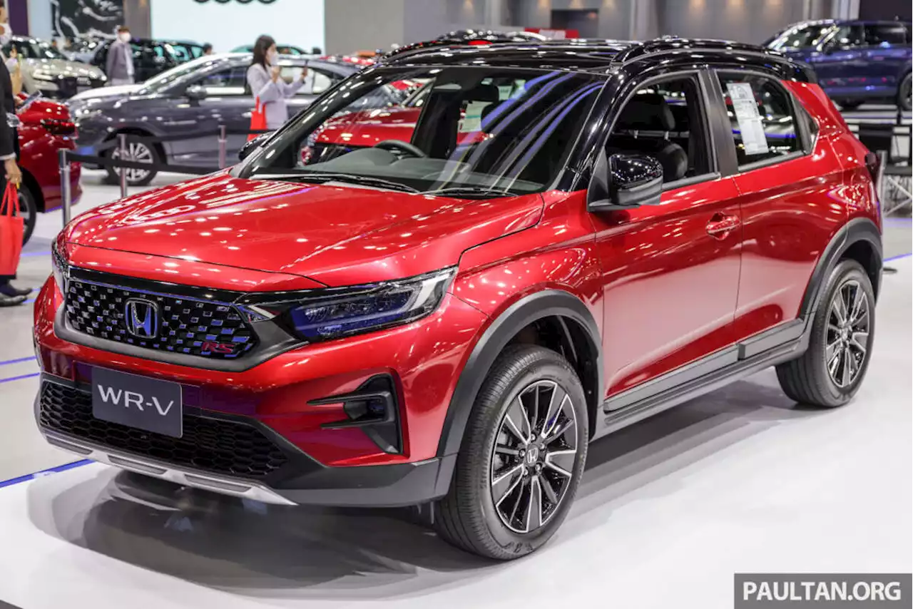 Bangkok 2023: Honda WR-V RS - live gallery of the 1.5L NA compact SUV, rival to the Perodua Ativa - paultan.org