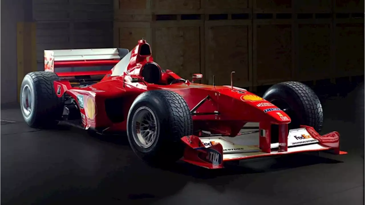 Michael Schumacher’s First F1-Winning Ferrari Racer Is Heading to Auction