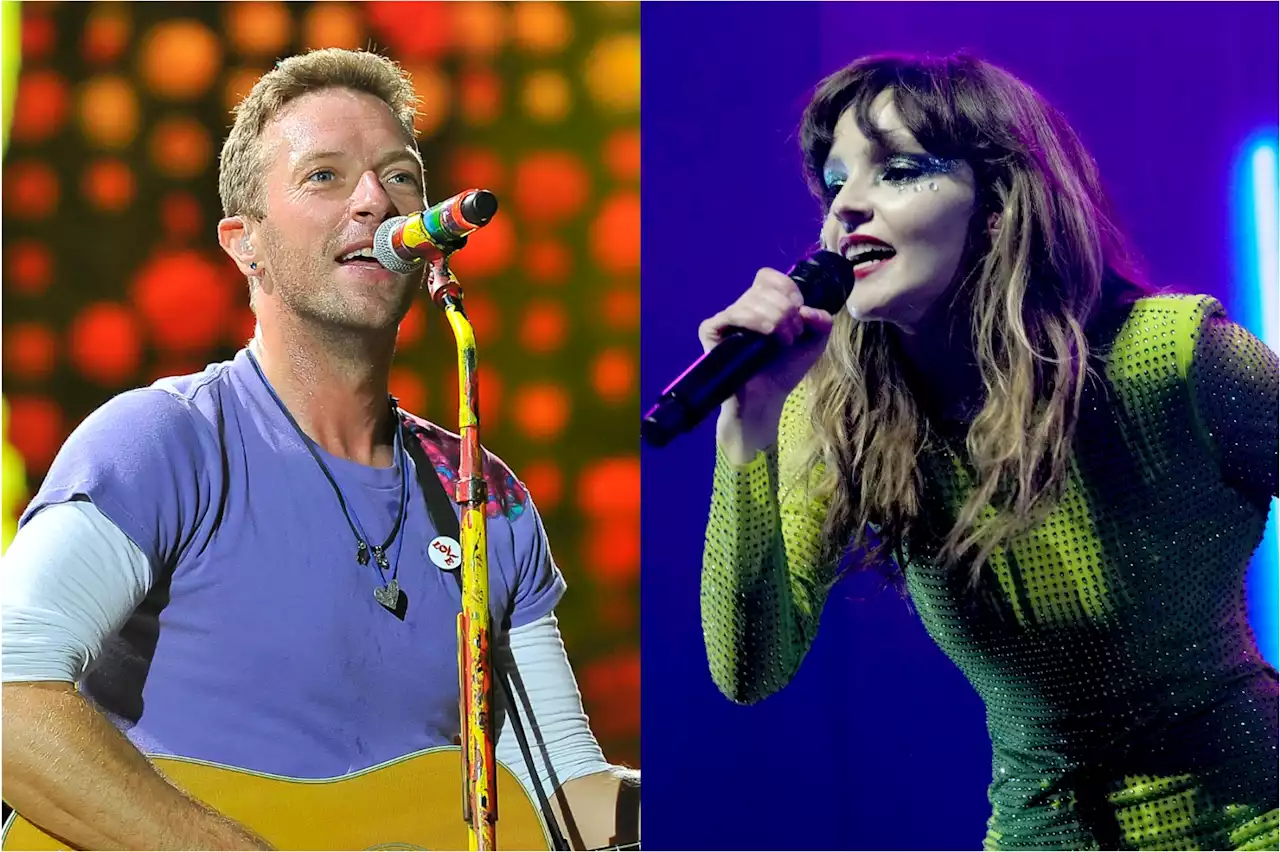 Coldplay Welcomes Chvrches' Lauren Mayberry Onstage for 'Cry Cry Cry' Performance