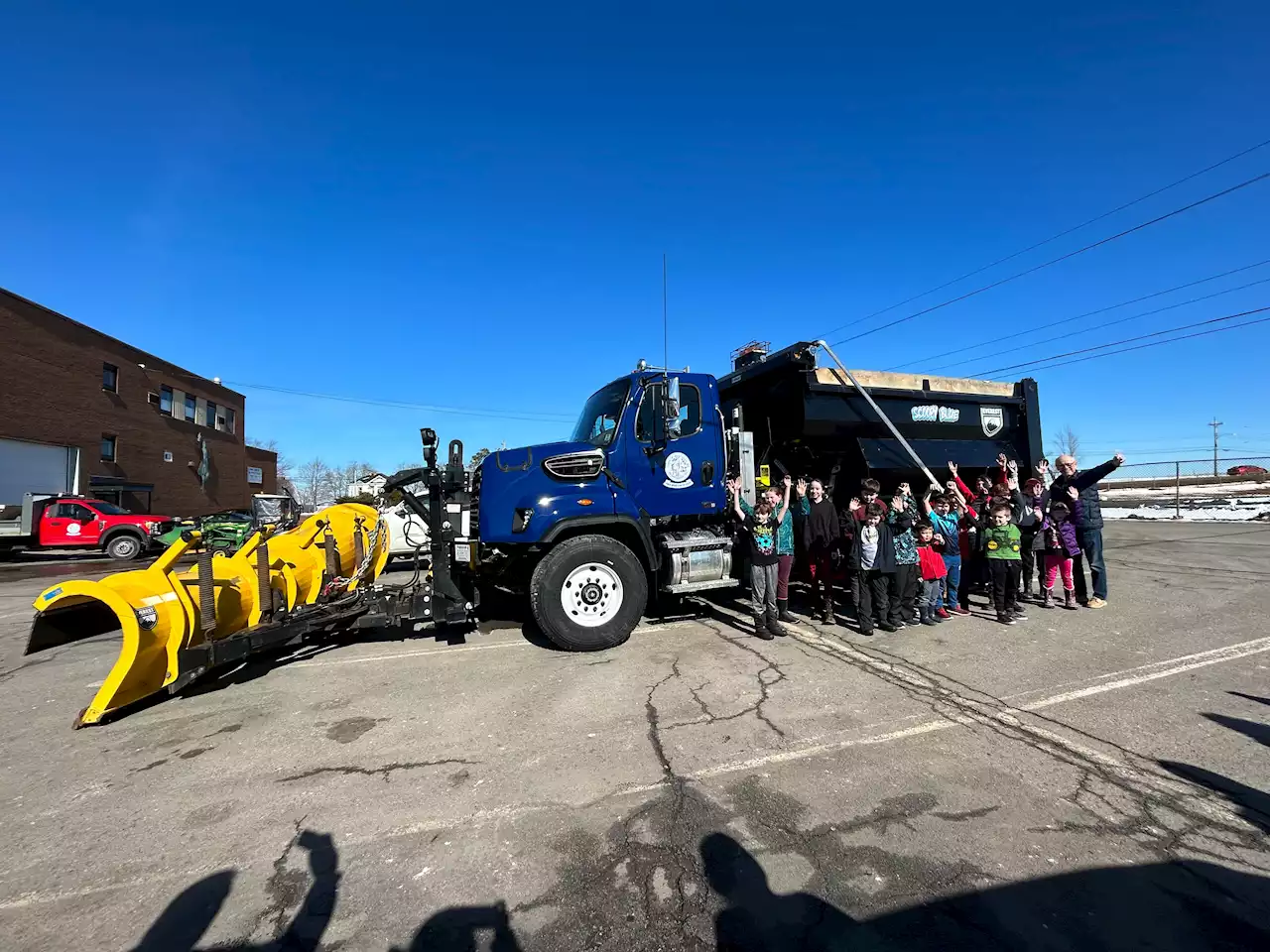 Introducing the Town of Westville's new snow plow Scoopy Blue | SaltWire