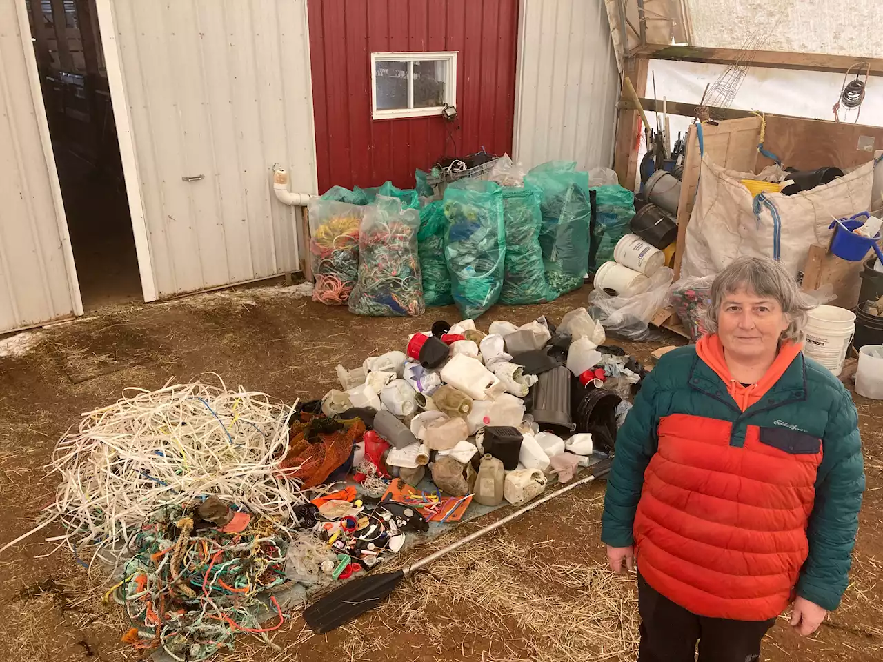 Woman collects 18 tons of garbage off Bay of Fundy beaches in five years | SaltWire