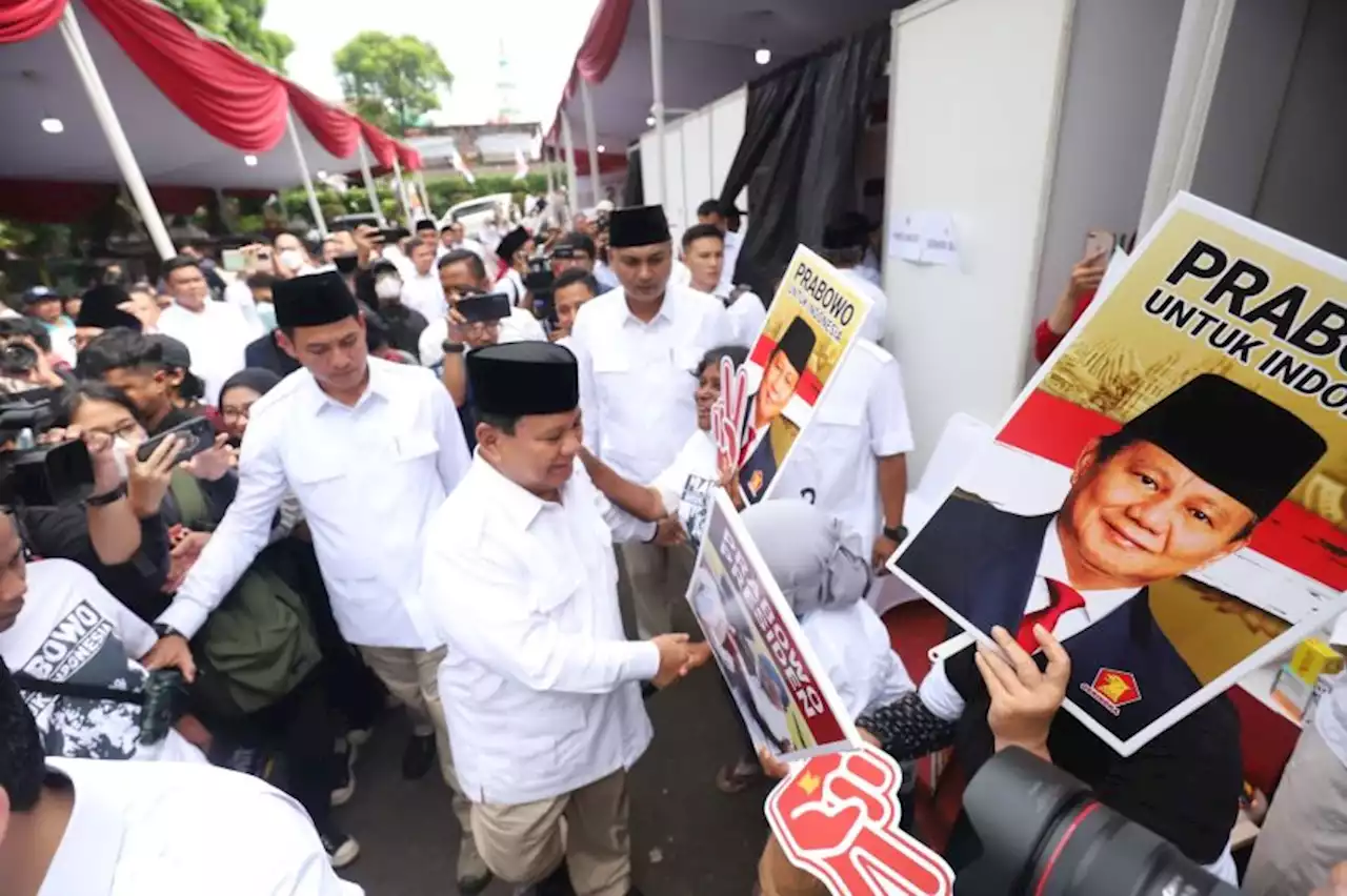 Survei LSJ: Elektabilitas Prabowo Subianto Paling Tinggi Dibandingkan Capres Lainnya