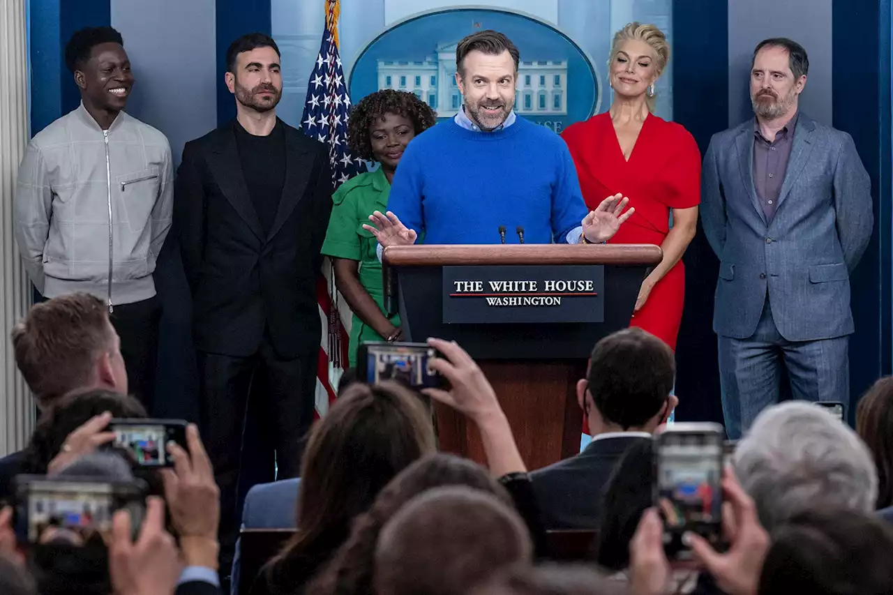 Oh, So the White House Is Doing Ted Lasso Sponcon Now?