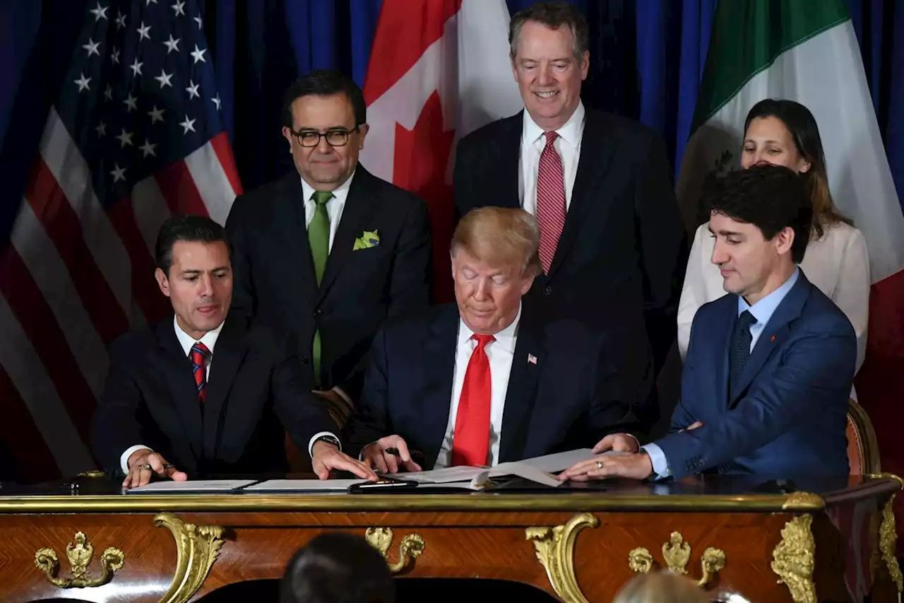 Did Trump Sign a 'NAFTA Agreement' in the Wrong Place?