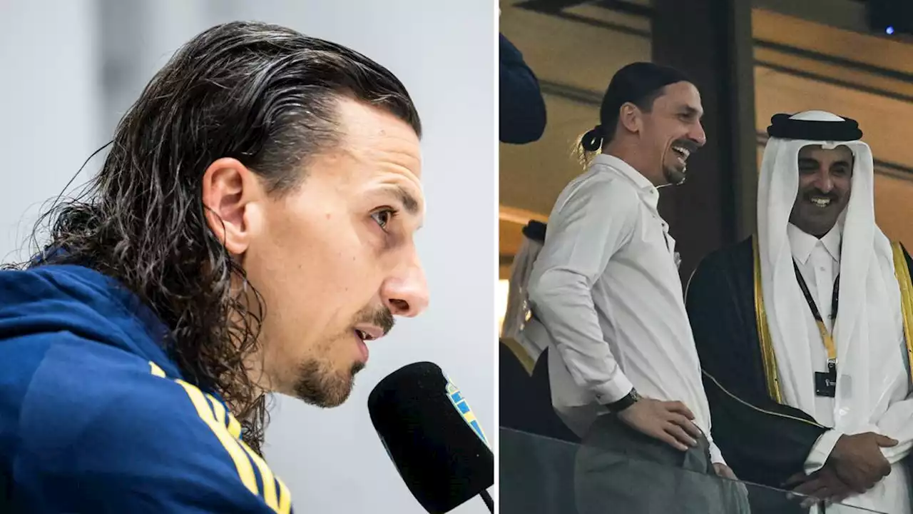 Fotboll: Zlatan hyllar Qatar: ”Hur grymt som helst”