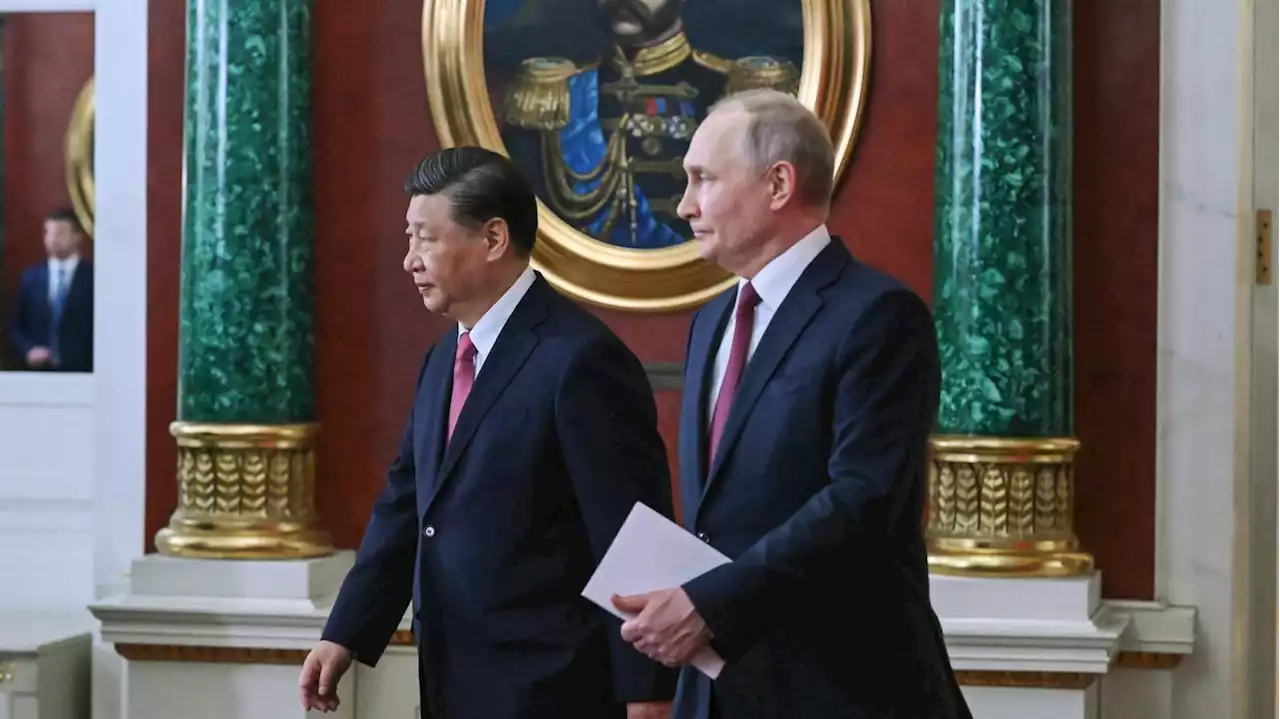 Xi Jinping in Moskau: Putin lobt Chinas umstrittenen Friedensplan als „Grundlage für eine Lösung“