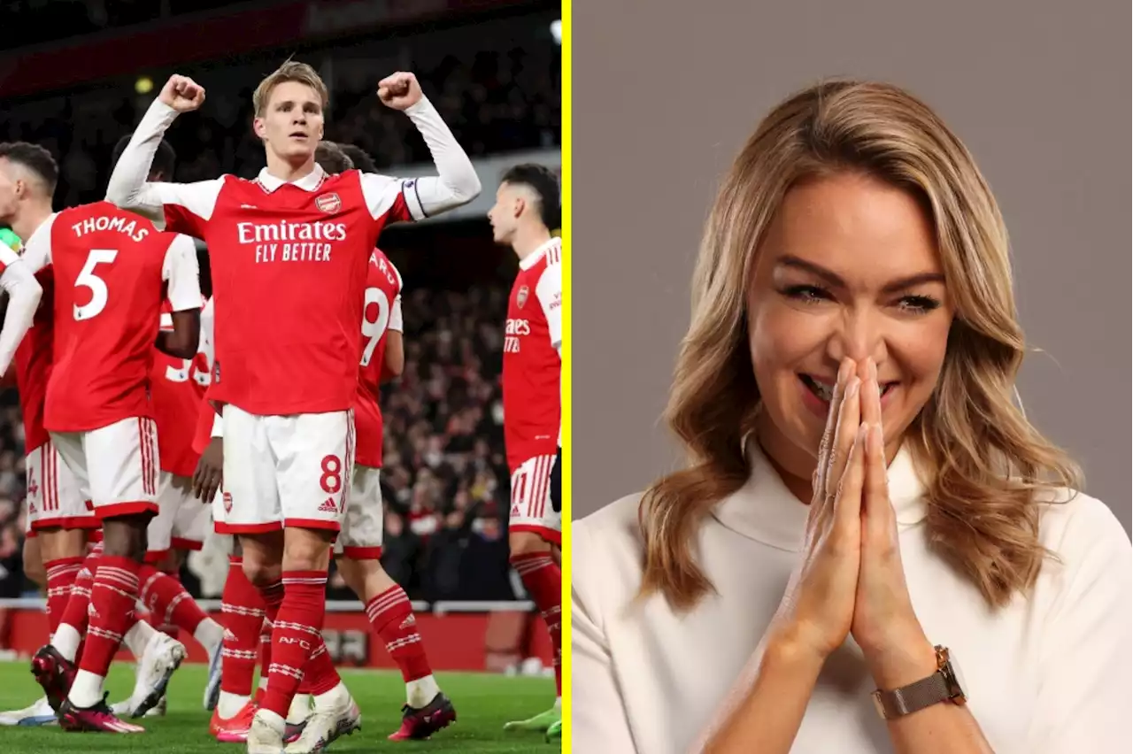 'I love this' - Laura Woods hopes news about Martin Odegaard's Arsenal contract is true