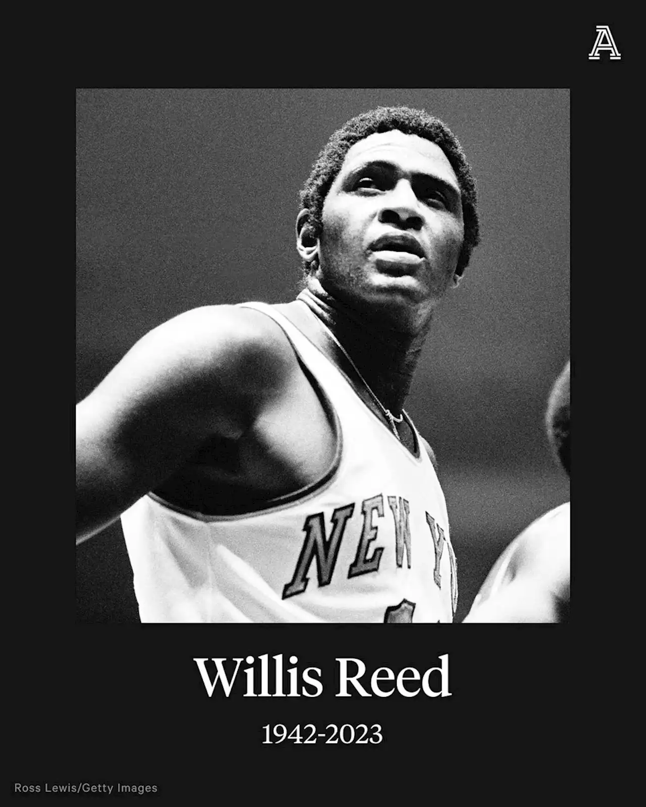 NBA Hall of Famer Willis Reed dies at 80