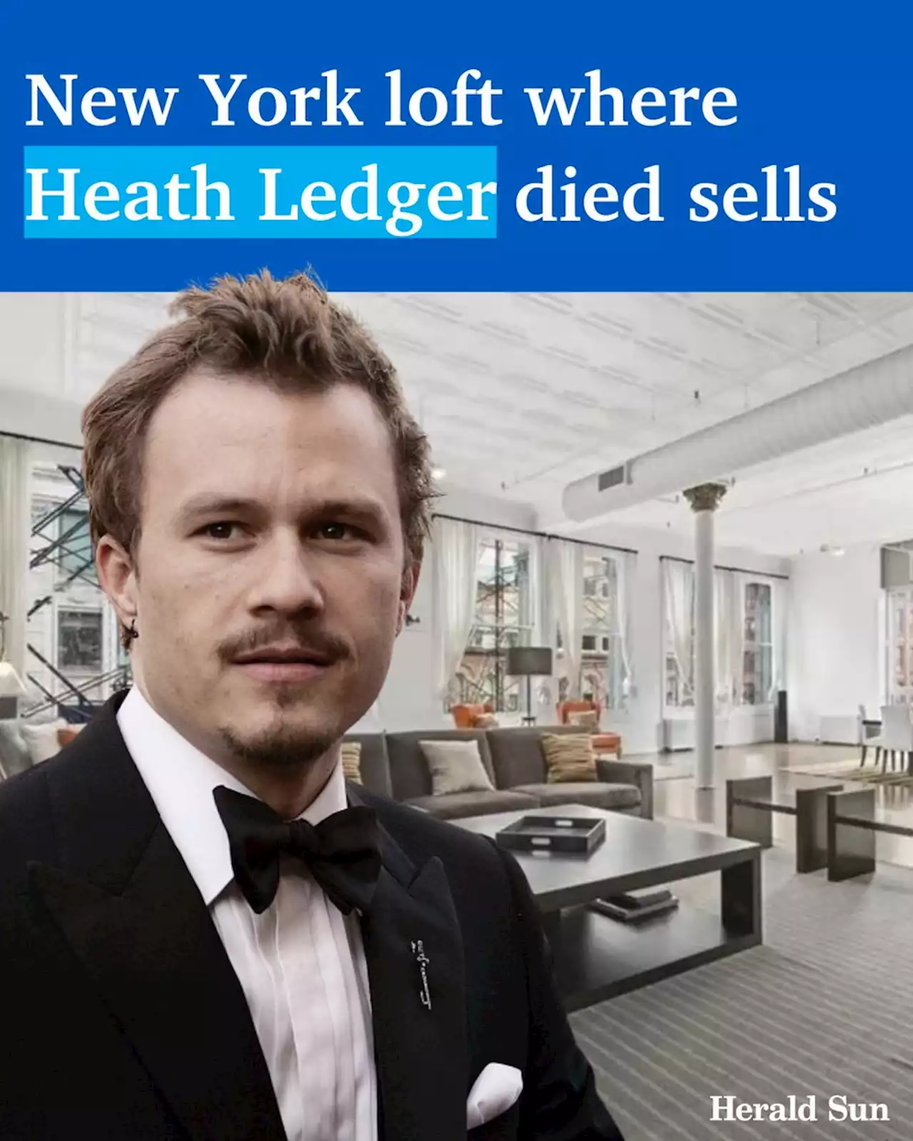 New York loft where Heath Ledger died sells for $21.3 million - realestate.com.au