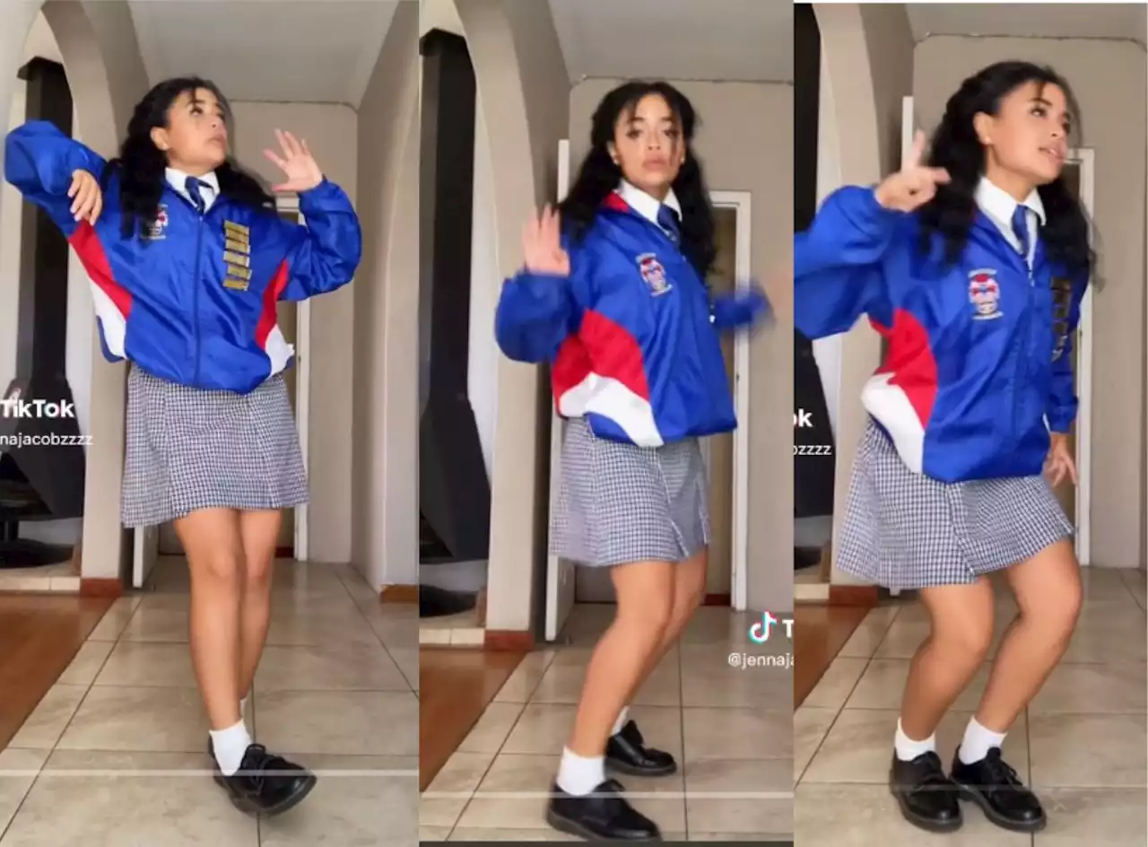 TikTok video: 'Killed it' South African school girl charms with 'Kilimanjaro' dance [VIDEO]