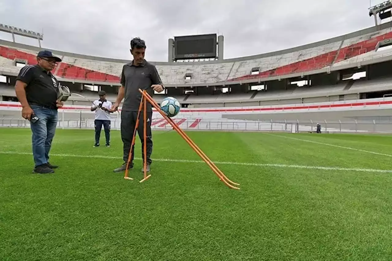 ASÍ PREPARA River el Monumental para el amistoso de la Selección Argentina - TyC Sports