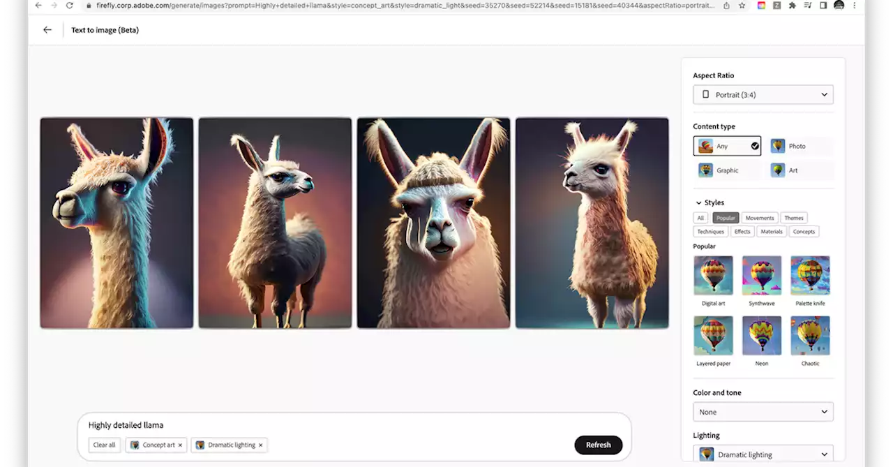 Adobe made an AI image generator — and says it didn’t steal artists’ work to do it