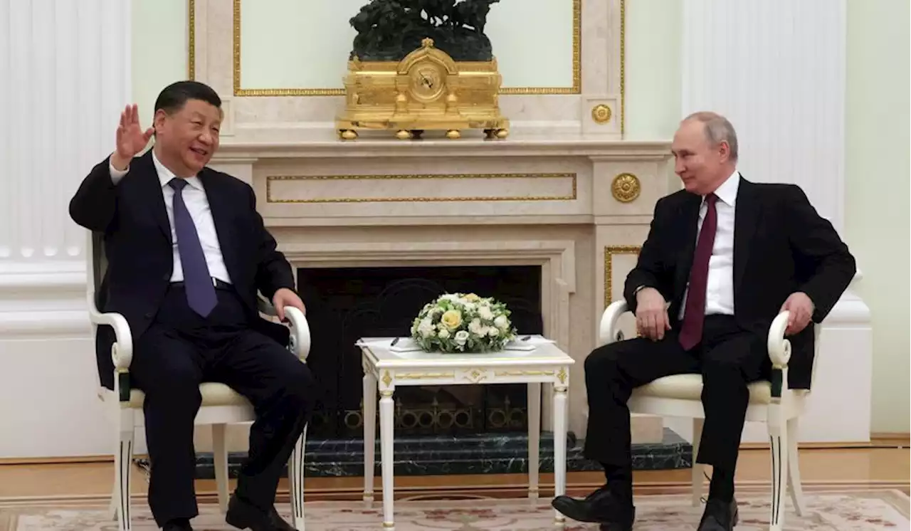 Putin welcomes China’s Xi to Kremlin amid Ukraine fighting