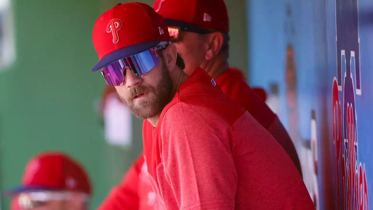 Phillies, for now, won't put Bryce Harper on 60-day IL