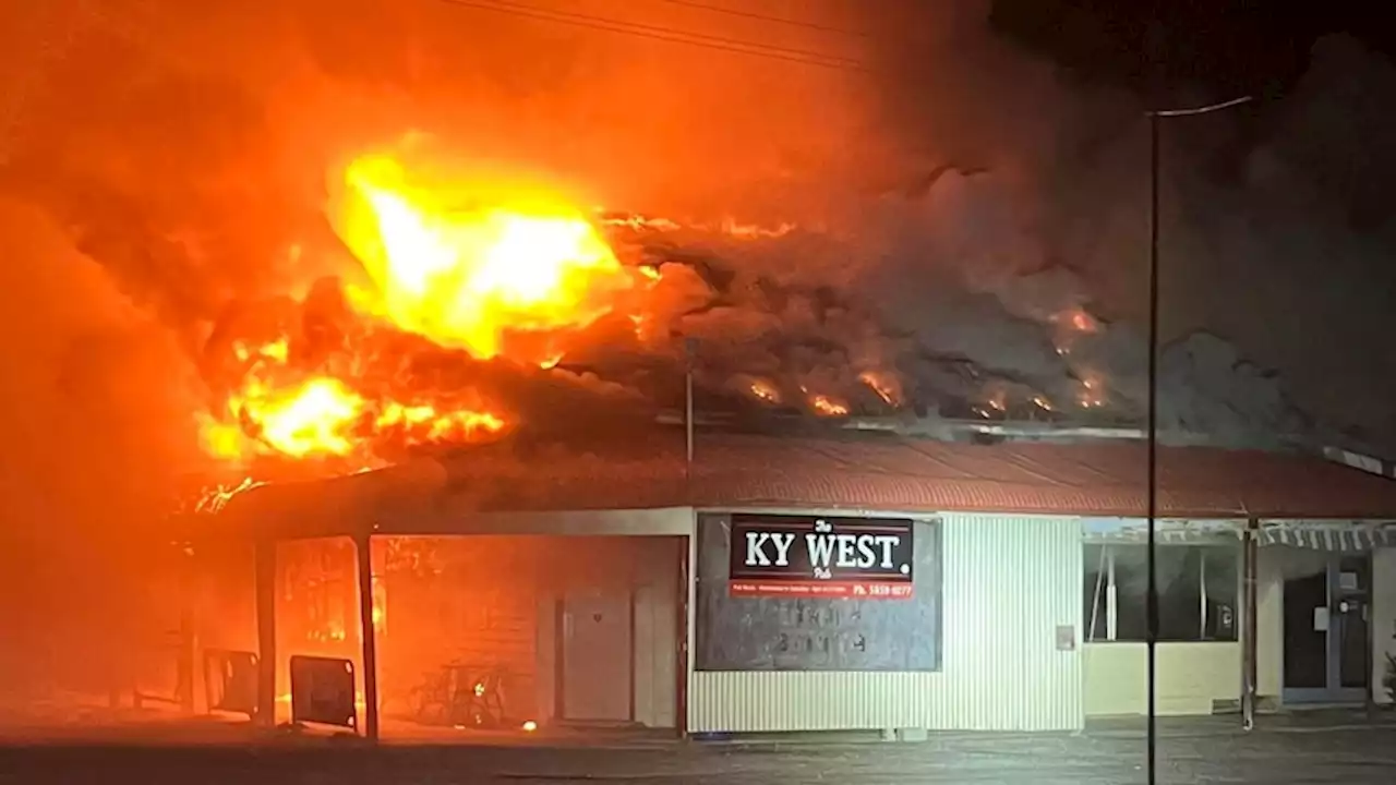 Historic country pub burnt to ground by suspicious fire