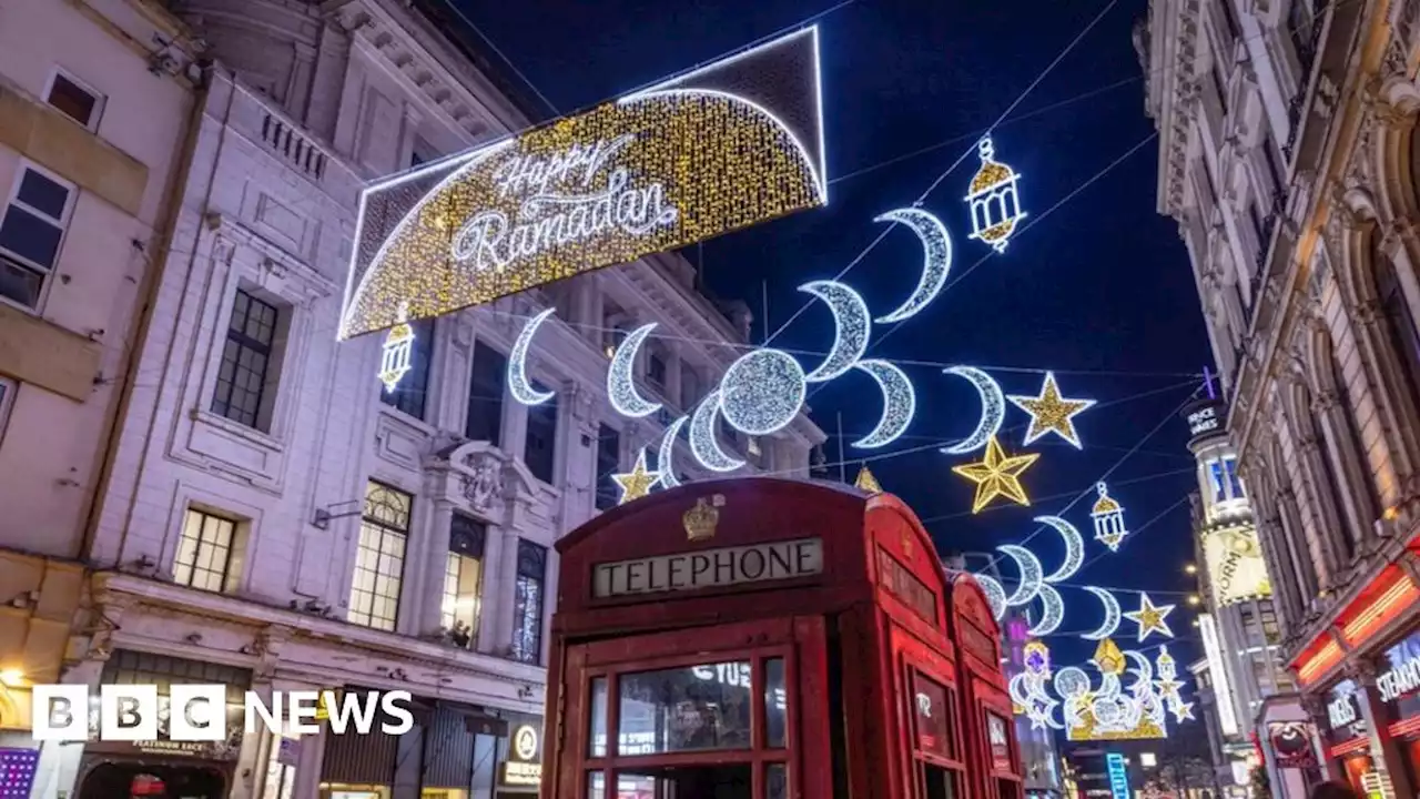 London's West End lit up for Ramadan for first time