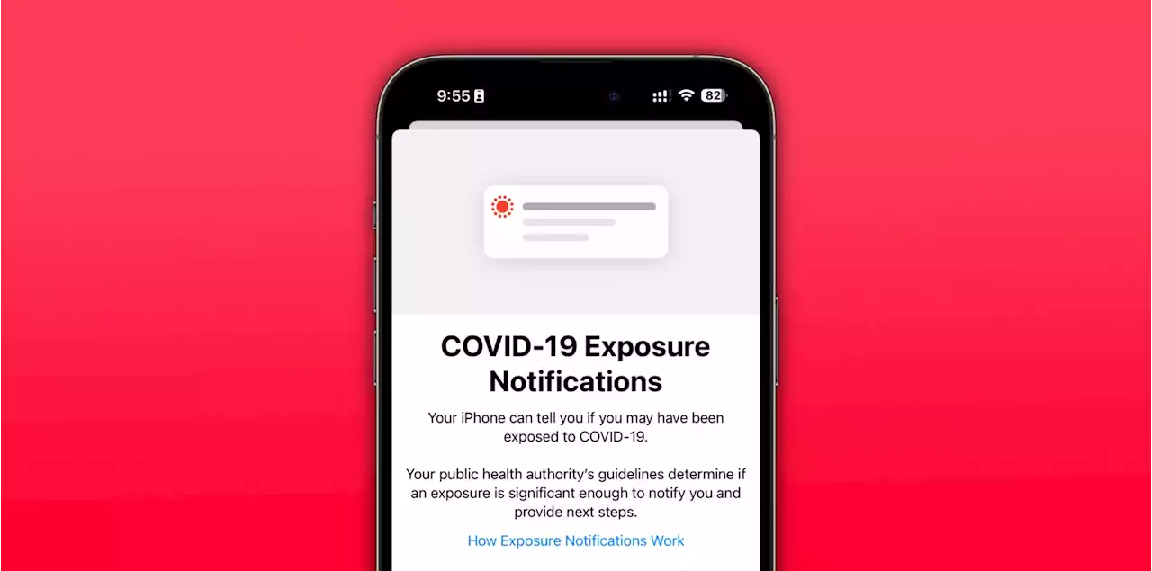 Health authorities can now end support for Apple’s COVID-19 Exposure Notifications