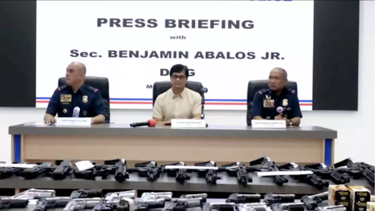 85 firearms, hundreds of assorted ammos seized in Makati City