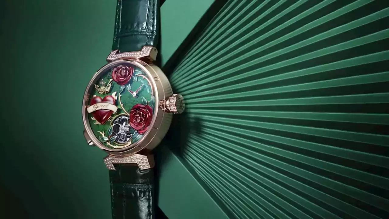 Louis Vuitton packs on the drama with a trio of watches that bloom, glower  and glow - CNA Luxury