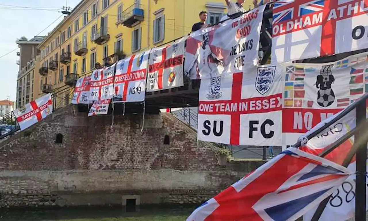 Italia-Inghilterra, a Napoli 2.500 tifosi inglesi: si temono scontri