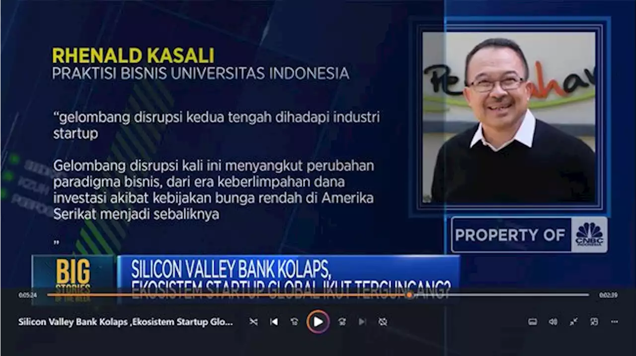 Video: SVB Kolaps, Ekosistem Startup Global Ikut Terguncang?