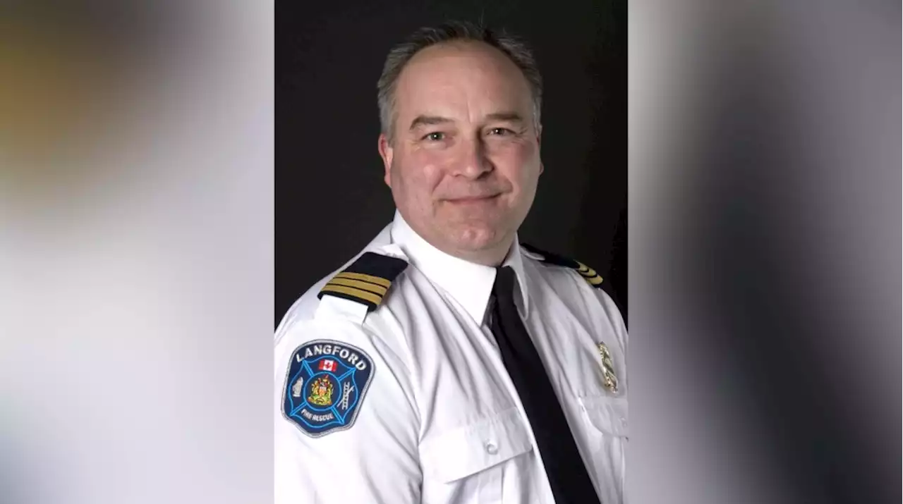 'Courage, valour and ultimately sacrifice': Langford Fire Rescue honours 30-year member Lance Caven