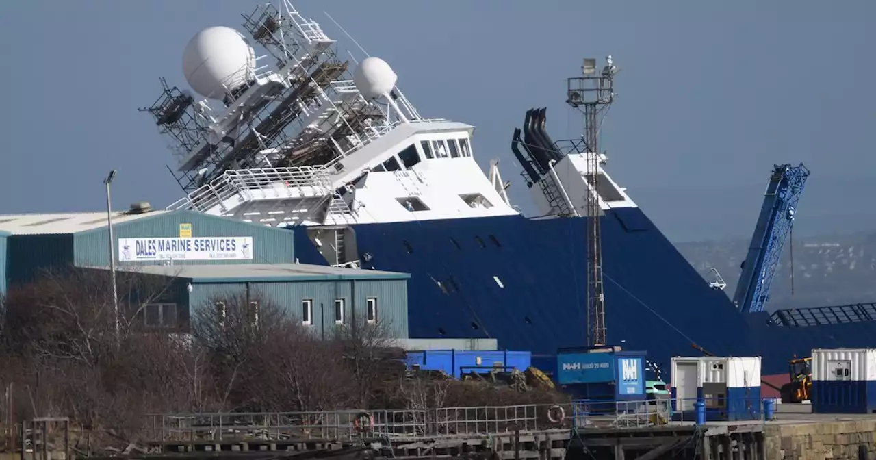 Eight remain in hospital after Leith Docks boat topple