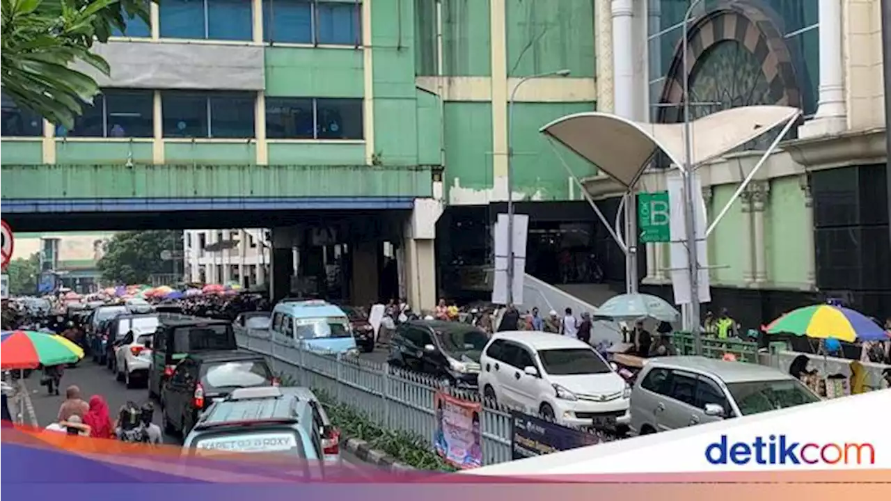 Libur Hari Raya Nyepi, Lalin Sekitar Pasar Tanah Abang Jakpus Macet