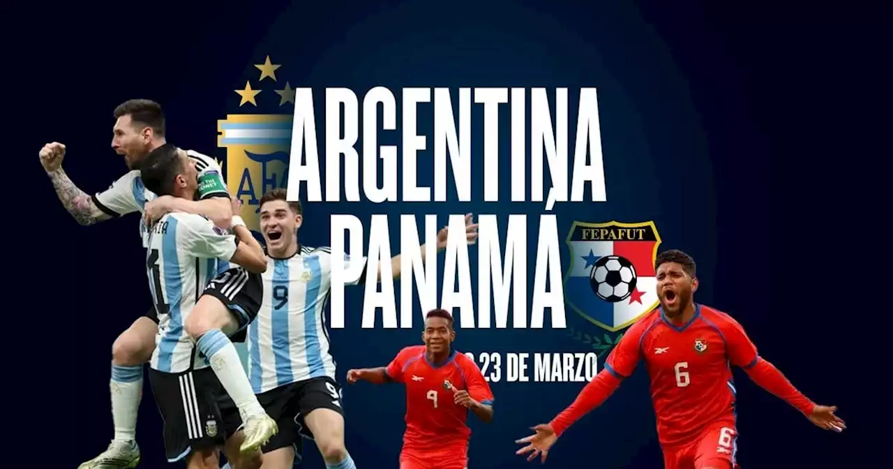 Argentina - Panamá: hora, TV y posibles formaciones