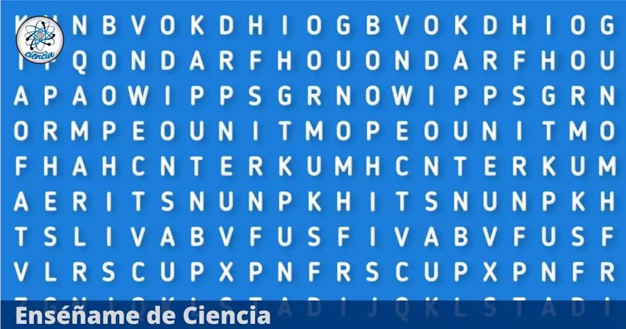 El acertijo visual del momento: Encuentra la palabra “AGUA” en la sopa de letras