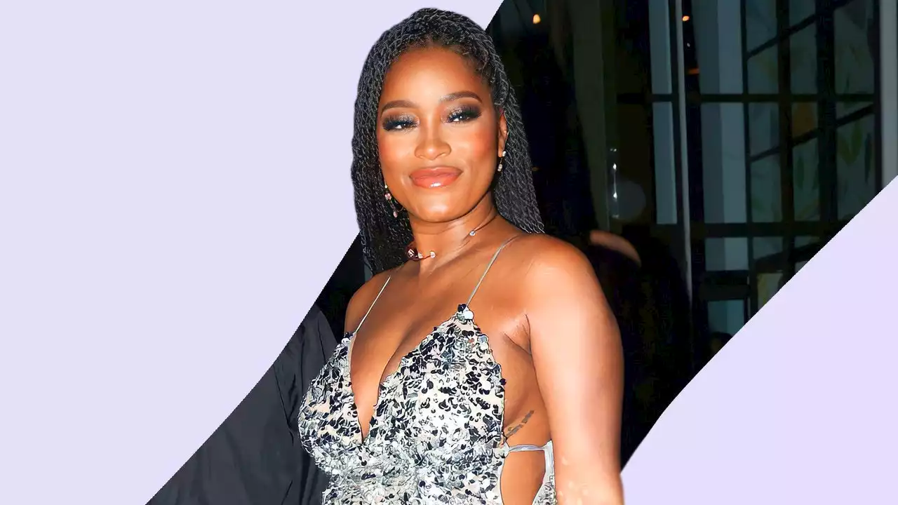 Keke Palmer has that new mom glow with a massive helping of natural curls