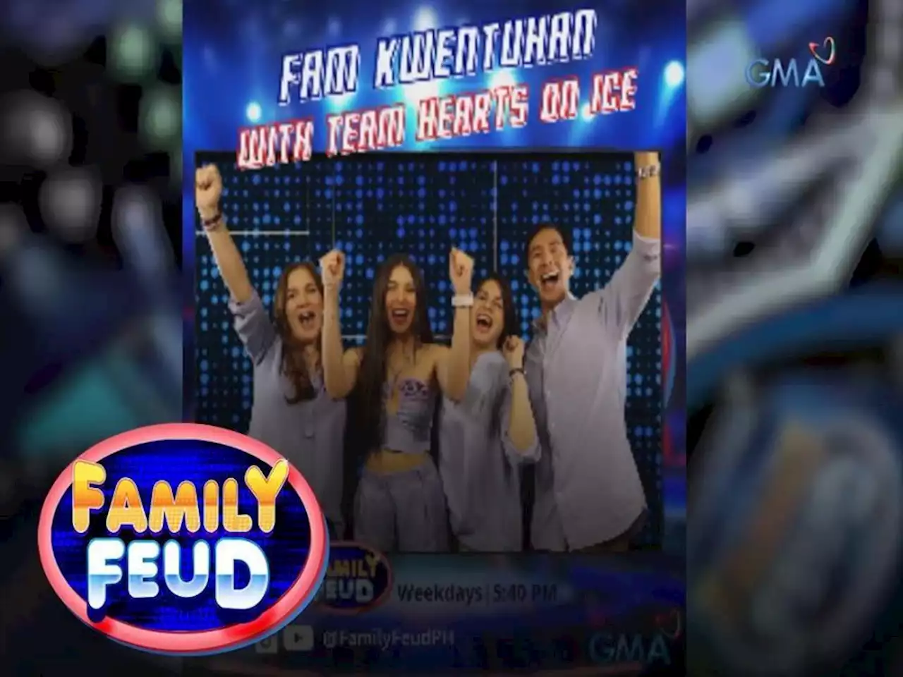 Family Feud: Fam Kuwentuhan with the cast of Hearts On Ice (Online Exclusives)