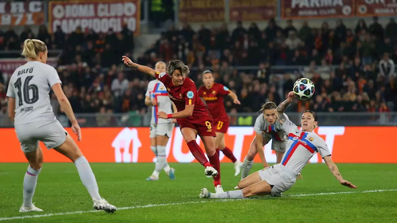 Roma-Barcellona Femminile 0-1: decide un gran goal di Paralluelo | Goal.com Italia