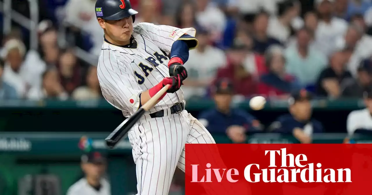 USA 2-3 Japan: World Baseball Classic final – live