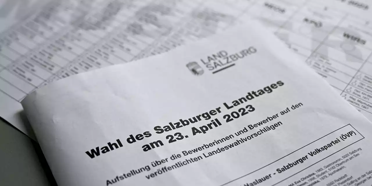 Erste Stimmen für Salzburger Landtagswahl