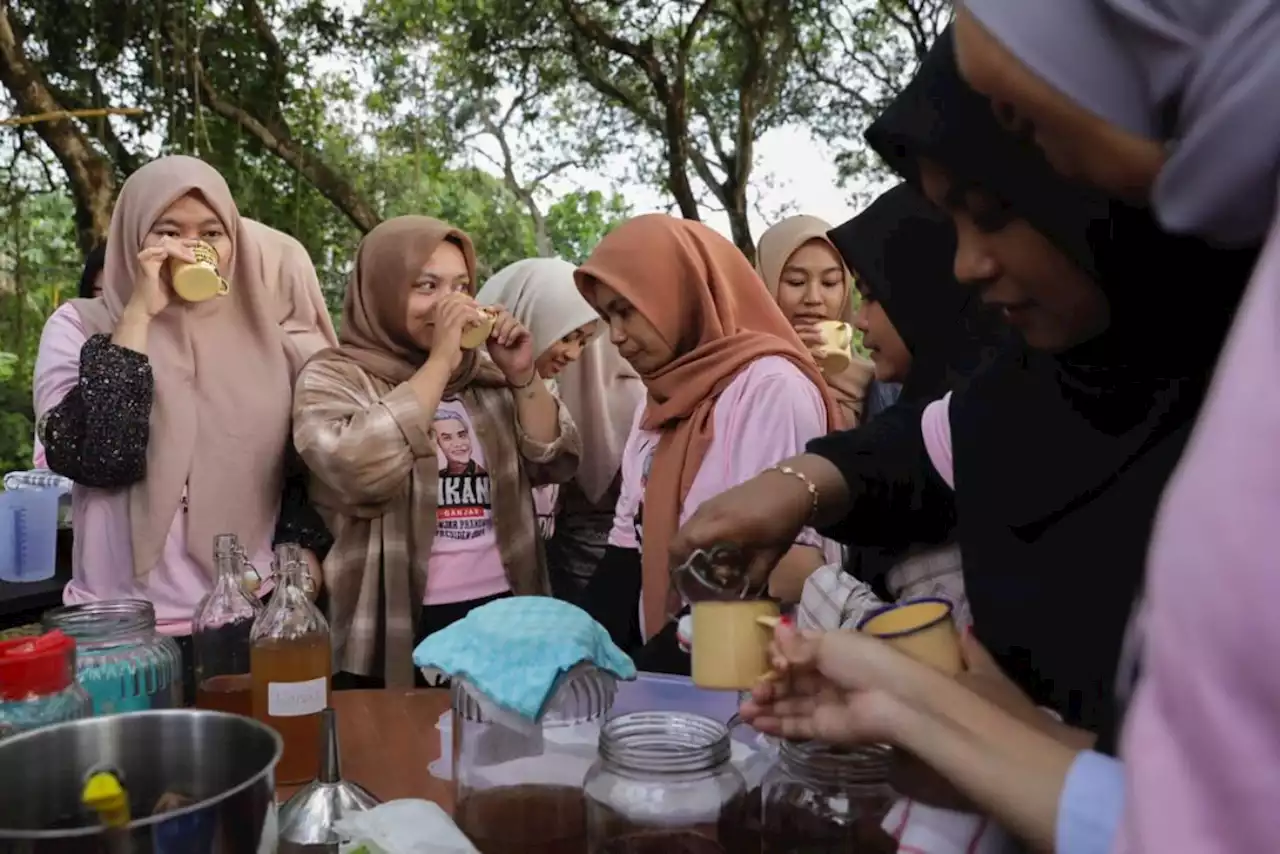 Srikandi Ganjar Sulsel Ciptakan Peluang Usaha dengan Kombucha