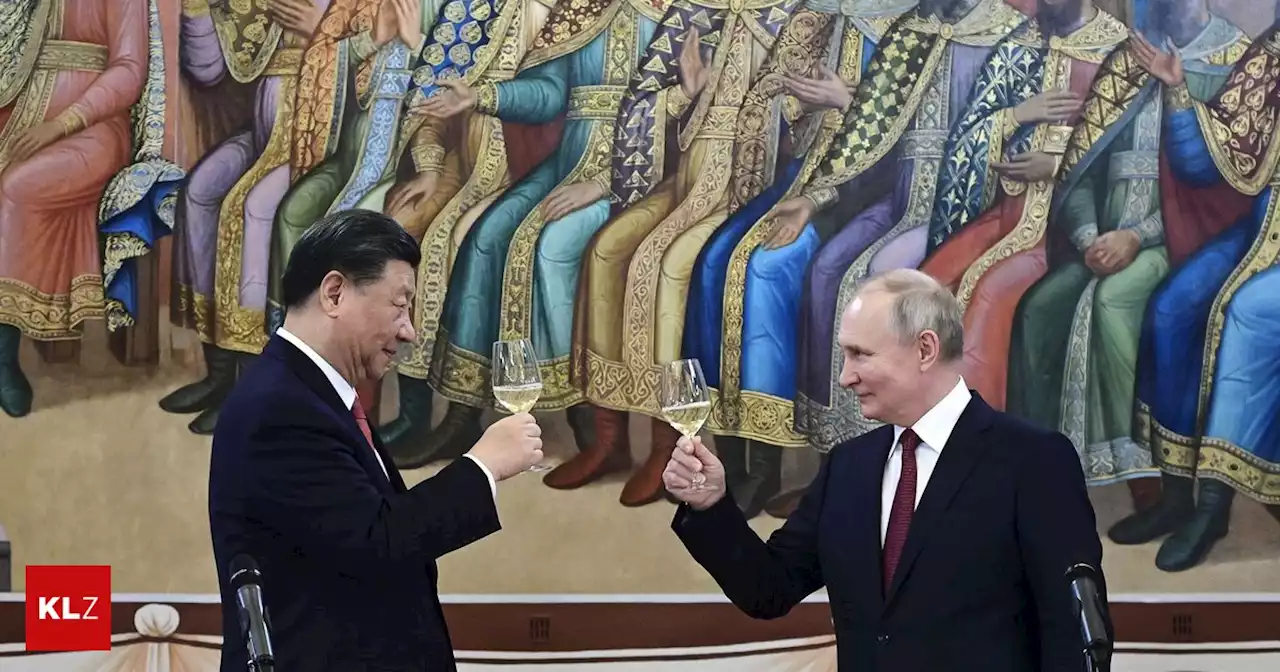 Bei 'Freund' Putin: Presse-Echo nach Xi-Besuch: 'China will von Ukrainekrieg profitieren' | Kleine Zeitung