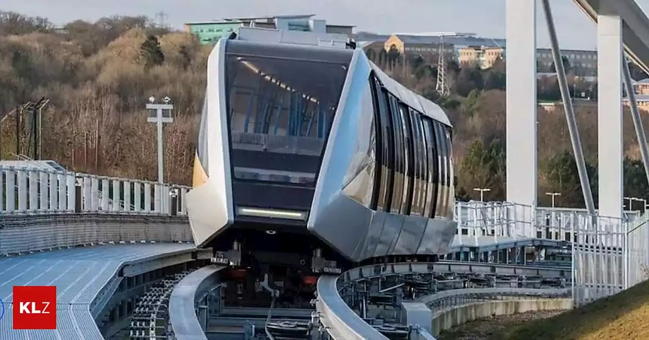 Statt Shuttle-Bussen: Doppelmayr-Bahn zum Luton Airport wird am Montag eröffnet | Kleine Zeitung