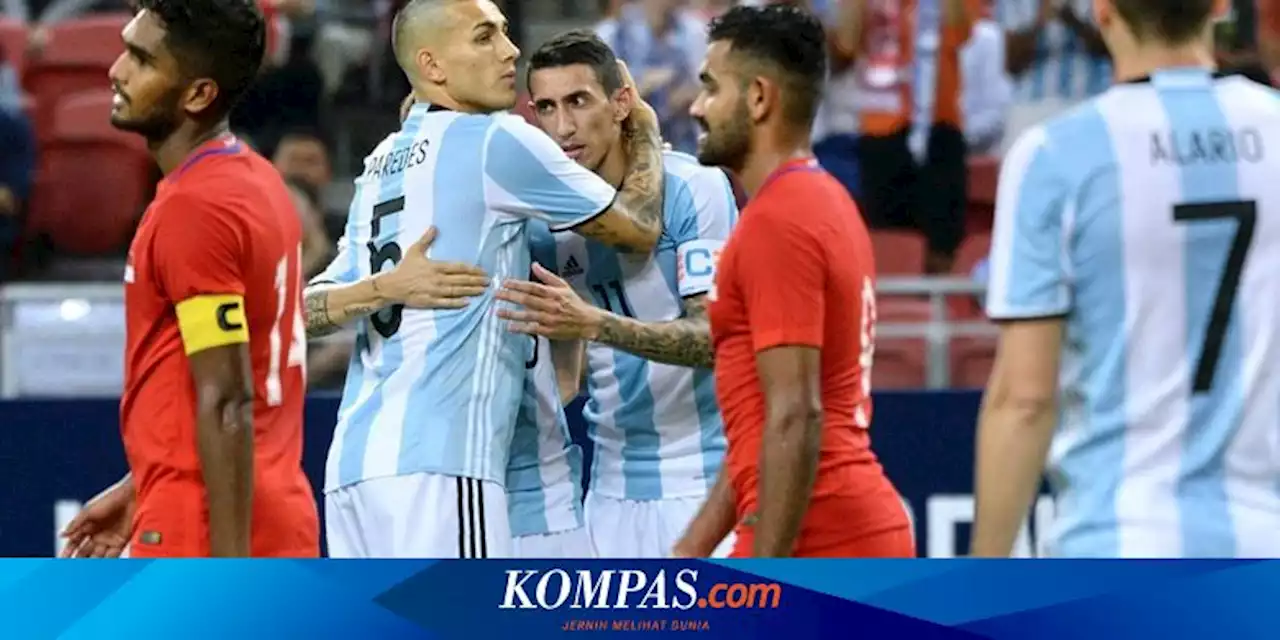 Wacana PSSI Undang Timnas Argentina, Kilas Balik Singapura pada 2017